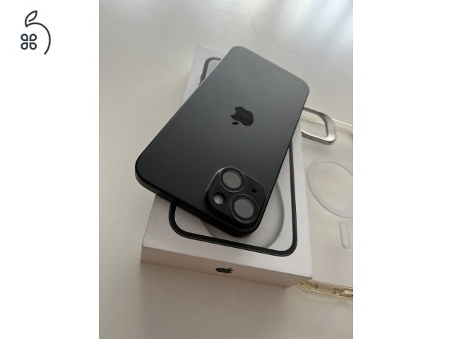 iPhone 15 Plus 128GB Apple Care + jótállás 2026.07.14.-ig! 