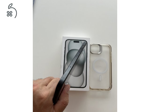 iPhone 15 Plus 128GB Apple Care + jótállás 2026.07.14.-ig! 