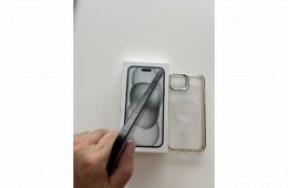 iPhone 15 Plus 128GB Apple Care + jótállás 2026.07.14.-ig! 