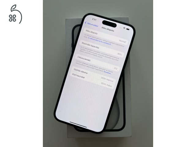 iPhone 15 Plus 128GB Apple Care + jótállás 2026.07.14.-ig! 