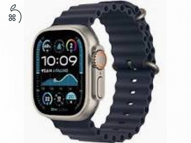 HIBÁTLAN Apple Watch Ultra 2 Natural Titanium 49mm -1 ÉV GARANCIA - 100% Akkumulátor, MS3219