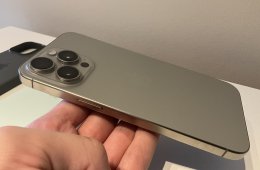 Garanciás, karcmentes iPhone 15 Pro Max, akku: 98%