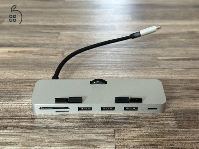 Satechi iMac Aluminum Type-C Clamp Hub Pro - ezüst
