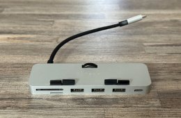 Satechi iMac Aluminum Type-C Clamp Hub Pro - ezüst