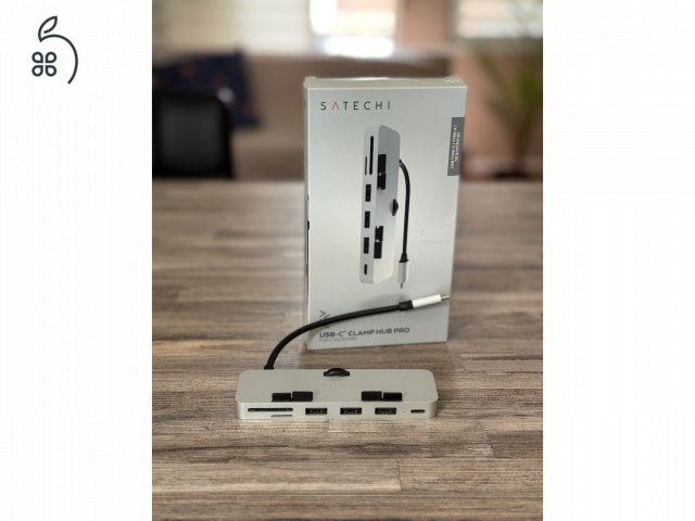 Satechi iMac Aluminum Type-C Clamp Hub Pro - ezüst