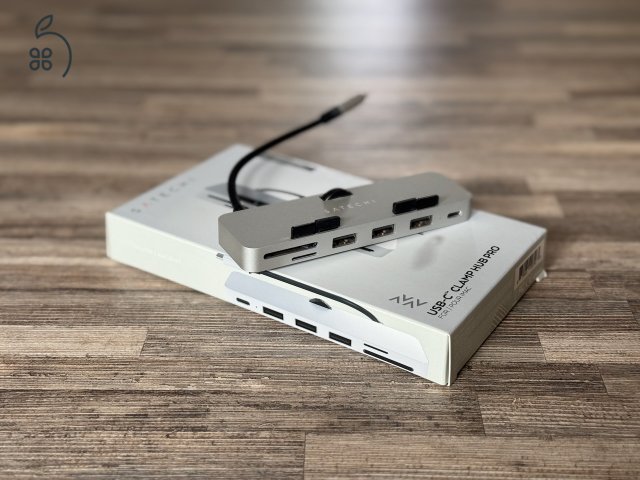 Satechi iMac Aluminum Type-C Clamp Hub Pro - ezüst