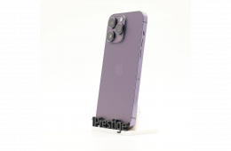 + Ajándékkal és 1 év garanciával! Felújított iPhone 14 Pro Max 128 GB Deep Purple