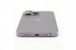+ Ajándékkal és 1 év garanciával! Felújított iPhone 14 Pro Max 128 GB Deep Purple