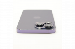 + Ajándékkal és 1 év garanciával! Felújított iPhone 14 Pro Max 128 GB Deep Purple