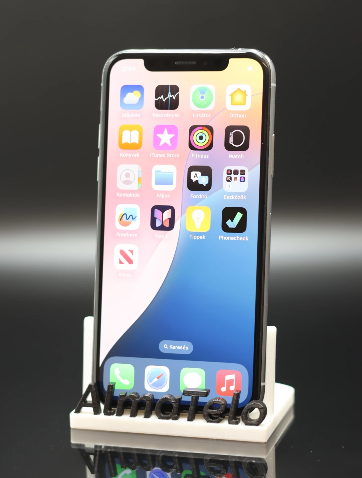 Apple iPhone XS 64 GB Silver 100% akku - 12 HÓ GARANCIA
