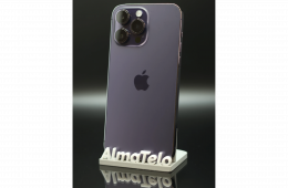 Apple iPhone 14 Pro Max 128 GB Deep Purple 100% akku - 12 HÓ GARANCIA