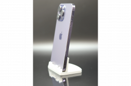 Apple iPhone 14 Pro Max 128 GB Deep Purple 100% akku - 12 HÓ GARANCIA