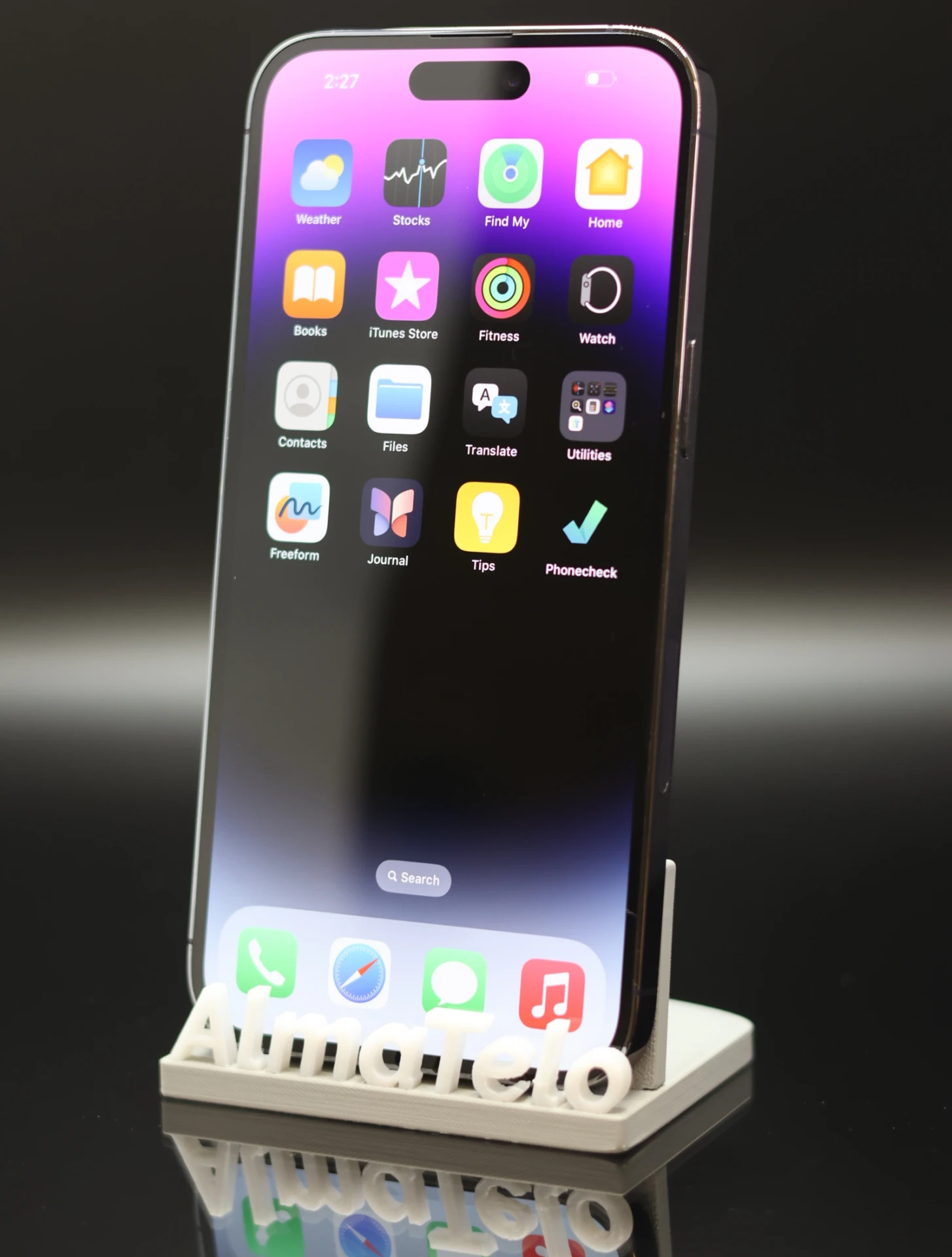 Apple iPhone 14 Pro Max 128 GB Deep Purple 100% akku - 12 HÓ GARANCIA