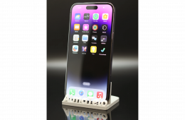 Apple iPhone 14 Pro Max 128 GB Deep Purple 100% akku - 12 HÓ GARANCIA