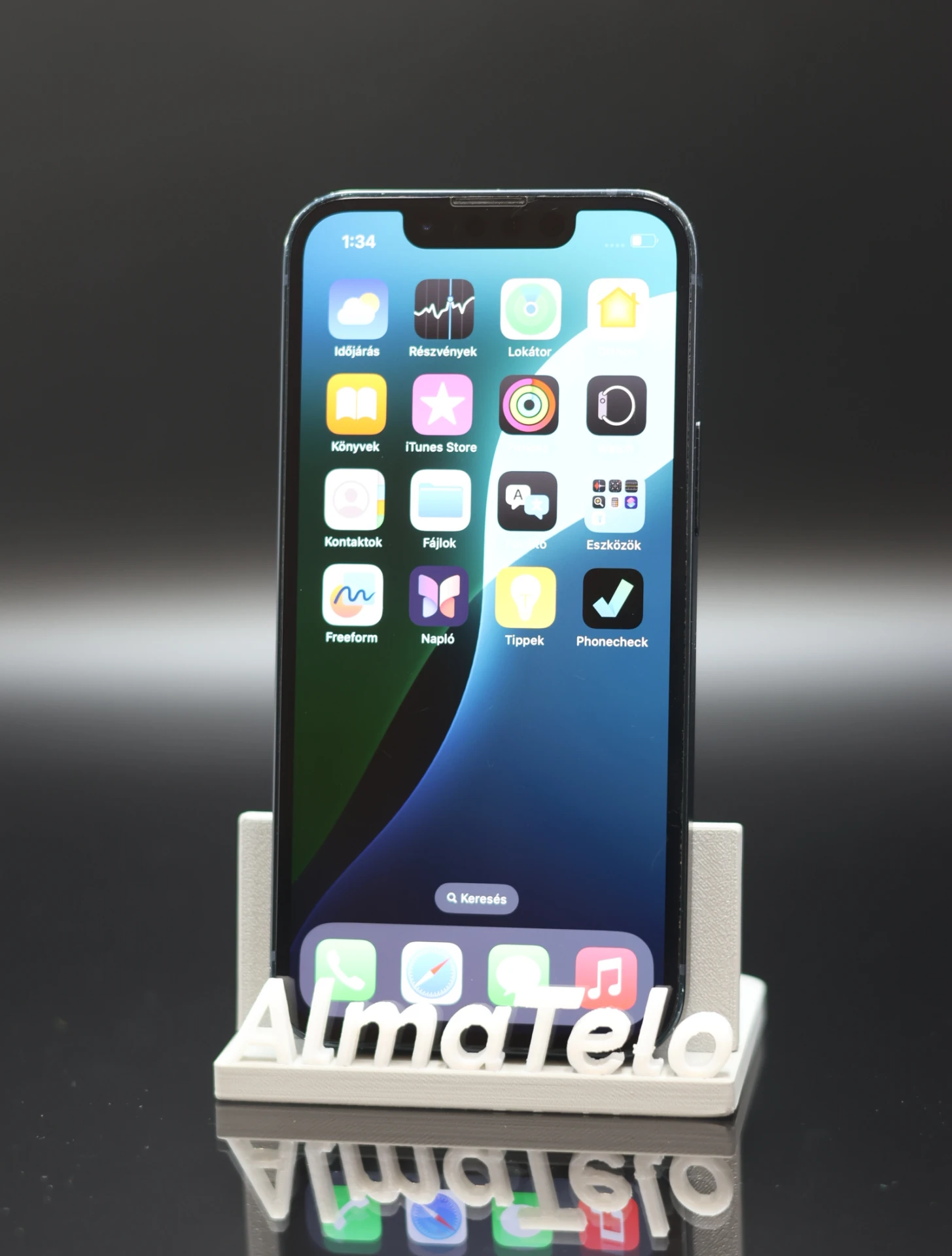 Apple iPhone 13 Mini 128 GB Midnight 100% akku - 12 HÓ GARANCIA