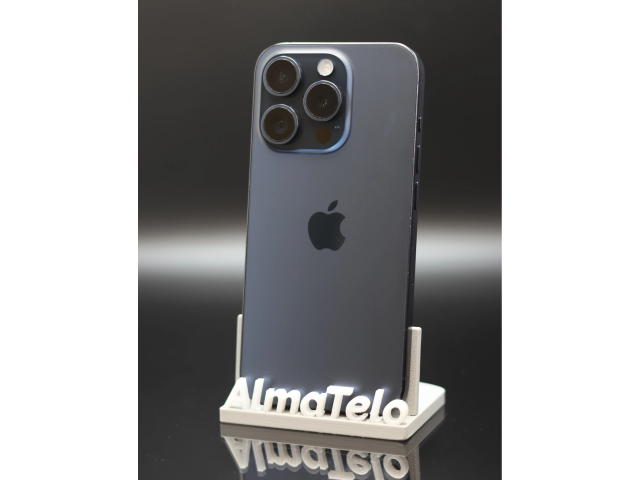 Apple iPhone 15 Pro 128 GB Blue Titanium 90% akku - 12 HÓ GARANCIA