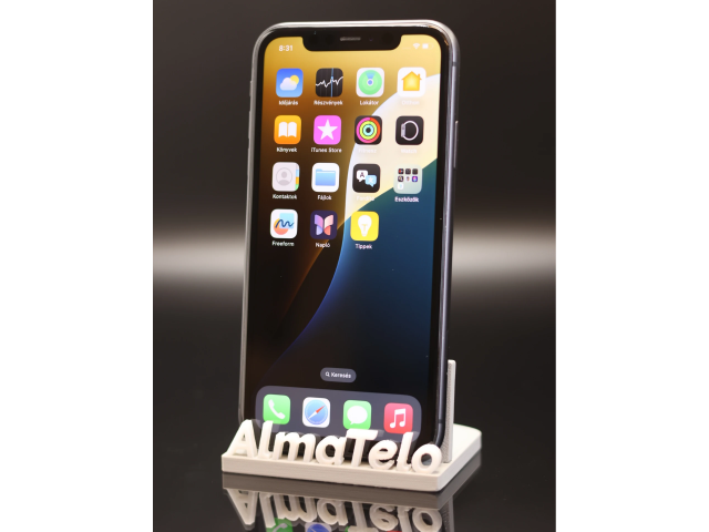 Apple iPhone 11 64 GB Black 100% akku - 12 HÓ GARANCIA