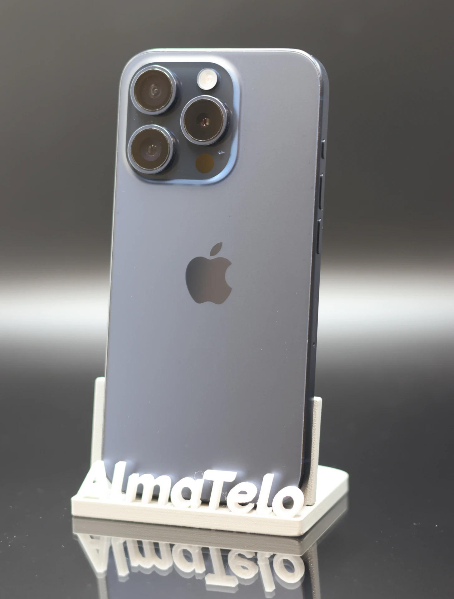 Apple iPhone 15 Pro 128 GB Blue Titanium 100% akku - 12 HÓ GARANCIA