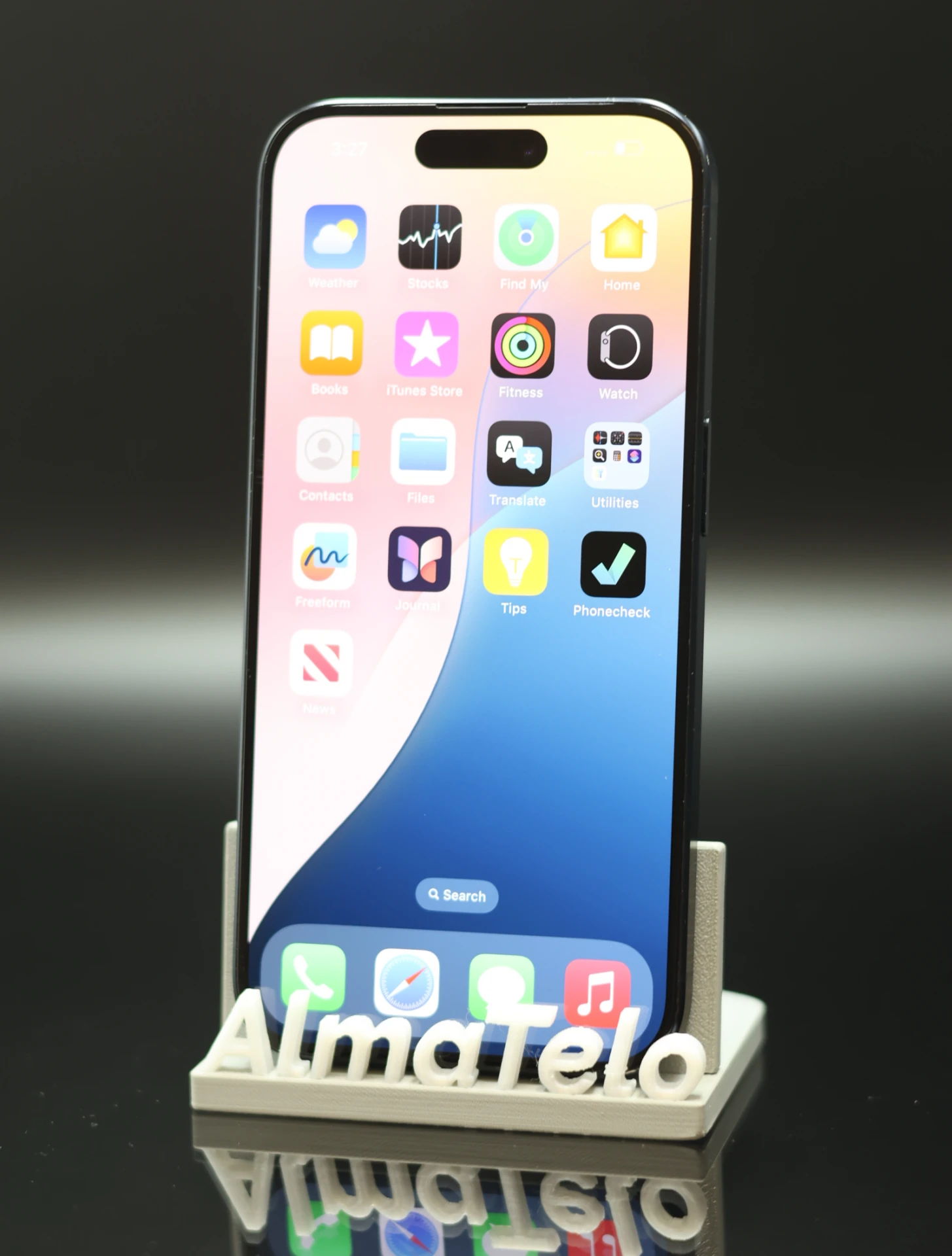 Apple iPhone 15 Pro 128 GB Blue Titanium 100% akku - 12 HÓ GARANCIA