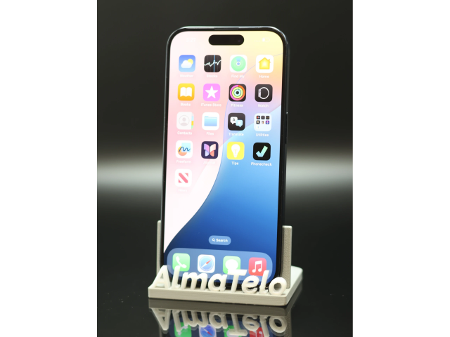Apple iPhone 15 Pro 128 GB Blue Titanium 100% akku - 12 HÓ GARANCIA
