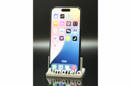 Apple iPhone 15 Pro 128 GB Blue Titanium 100% akku - 12 HÓ GARANCIA