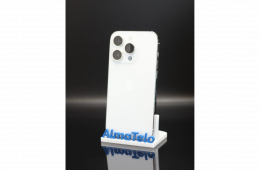 Apple iPhone 14 Pro 256 GB Silver 100% akku - 12 HÓ GARANCIA