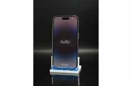 Apple iPhone 14 Pro 256 GB Silver 100% akku - 12 HÓ GARANCIA