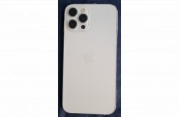  iPhone 12 Pro Max, Silver, 128GB, megkímélt, kártyafüggetlen