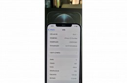  iPhone 12 Pro Max, Silver, 128GB, megkímélt, kártyafüggetlen