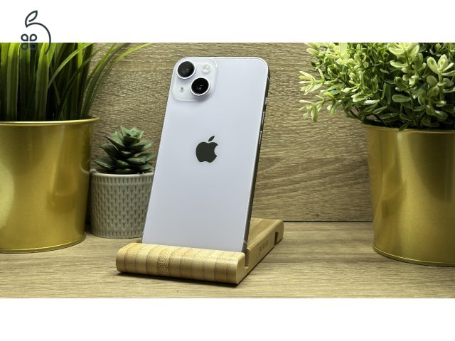  iPhone 14 128GB Lila, Független - Garancia, Számla 