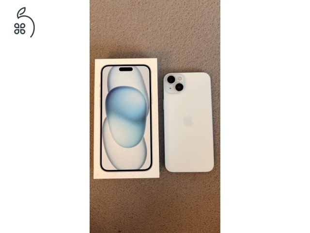 Iphone 15 plus + 2 eredeti apple tok!