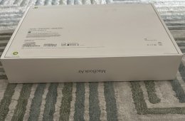 ÚJ, bontatlan MacBook AIR 15,3” M4 CHIP 16GB/256GB MAGYAR! 1 év Apple garancia!