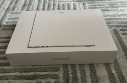 ÚJ, bontatlan MacBook AIR 15,3” M4 CHIP 16GB/256GB MAGYAR! 1 év Apple garancia!