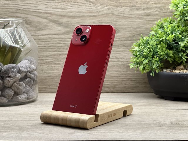 iPhone 13 Red 256GB 2 ÉV Garanciával Számlával 100% Aksi