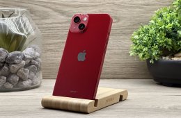 Hibátlan iPhone 13 Red 256GB 2 ÉV Garanciával Számlával 100% Aksi