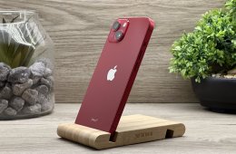 Hibátlan iPhone 13 Red 256GB 2 ÉV Garanciával Számlával 100% Aksi