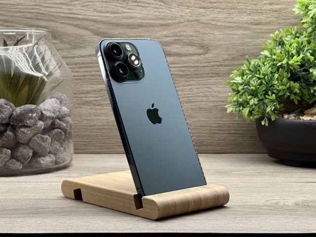 iPhone 13 Pro Alpine Green 128GB 2 ÉV Garanciával Számlával 100% Aksi