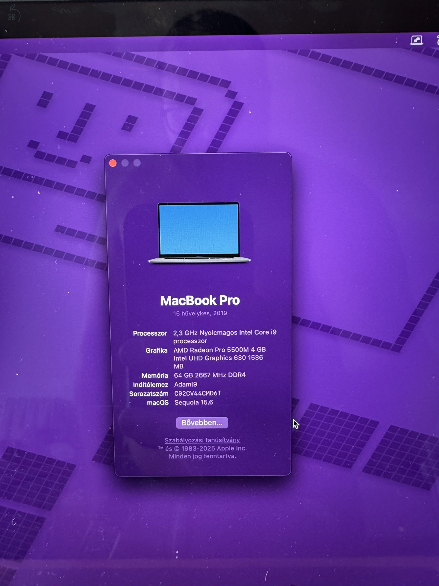 Macbook pro 16