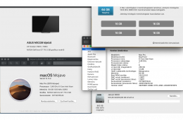 Mac Pro 5.1 / 2010 / 6 mag 3.46 GHz , 64 GB memória , 960 GB SSD , 2 GB GT 710 videokártya.