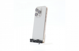 + Ajándékkal és 1 év garanciával! Felújított iPhone 15 Pro 128 GB Natural Titanium