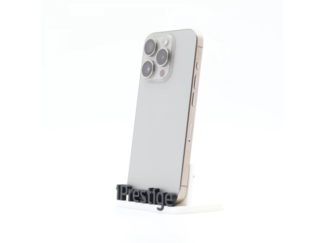 + Ajándékkal és 1 év garanciával! Felújított iPhone 15 Pro 128 GB Natural Titanium