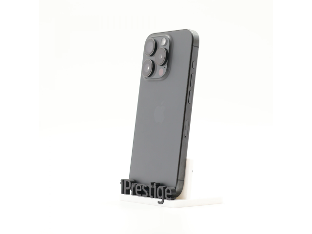 + Ajándékkal és 1 év garanciával! Felújított iPhone 15 Pro 128 GB Black Titanium