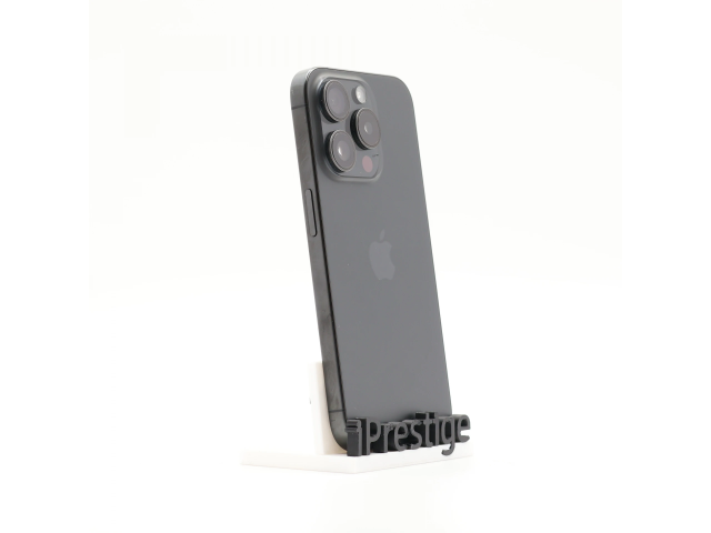 + Ajándékkal és 1 év garanciával! Felújított iPhone 15 Pro 128 GB Black Titanium