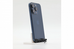 + Ajándékkal és 1 év garanciával! Felújított iPhone 15 Pro 128 GB Blue Titanium