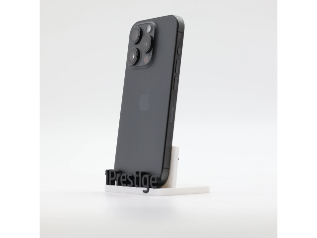 + Ajándékkal és 1 év garanciával! Felújított iPhone 15 Pro 128 GB Black Titanium
