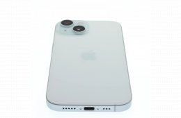 !! 1 ÉV GARANCIA !! Apple iPhone 15 256 GB Blue 100%