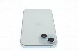 !! 1 ÉV GARANCIA !! Apple iPhone 15 256 GB Blue 100%