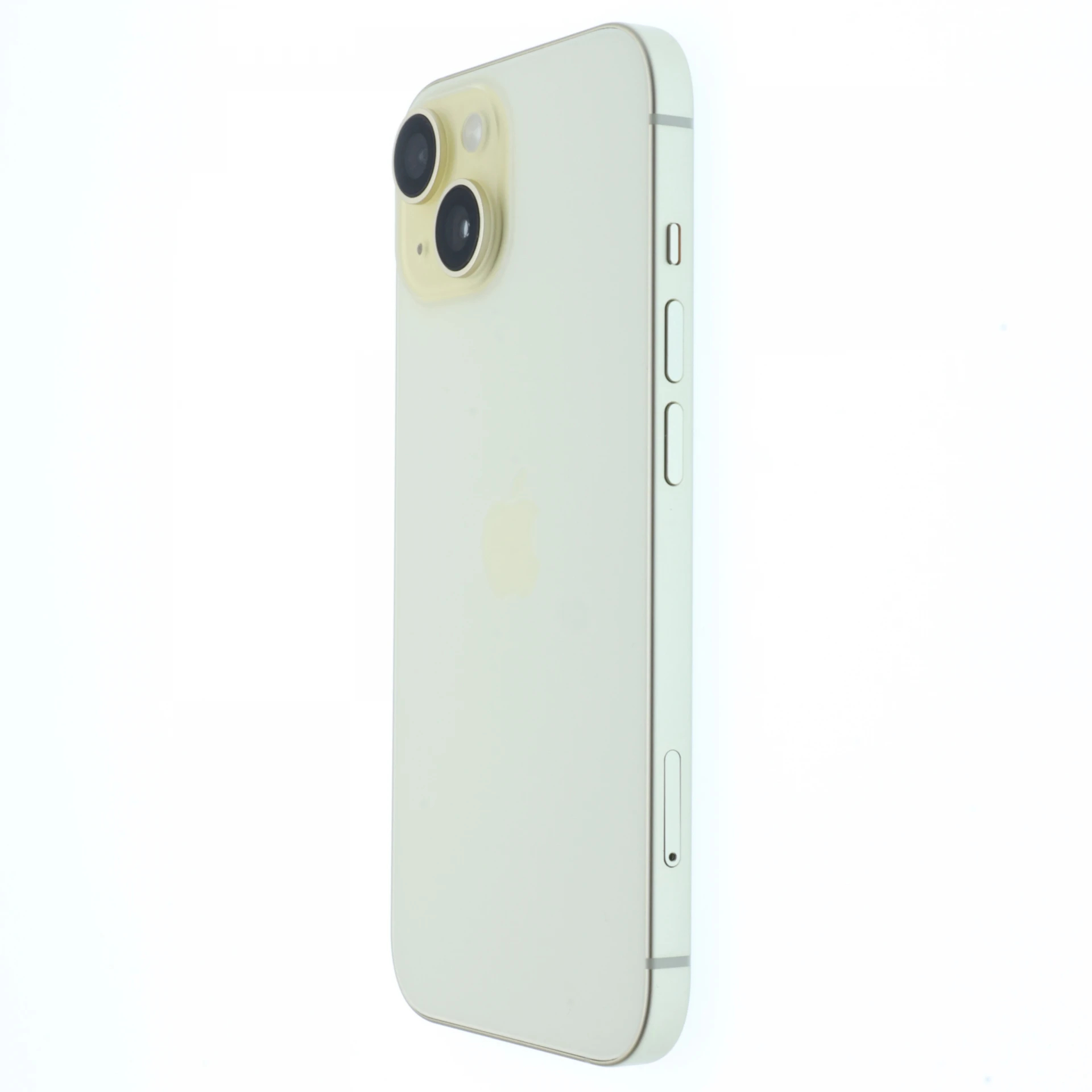 !! 1 ÉV GARANCIA !! Apple iPhone 15 256 GB Yellow 100%