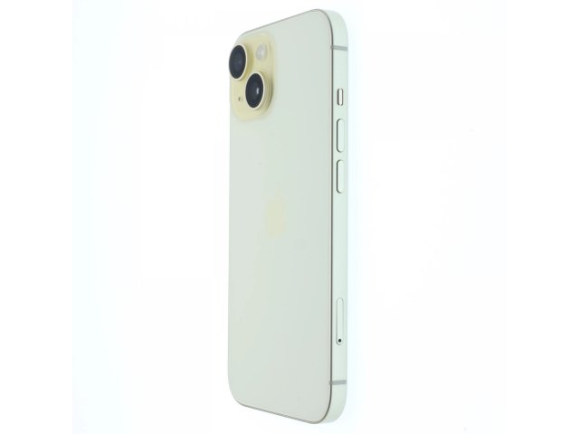 !! 1 ÉV GARANCIA !! Apple iPhone 15 256 GB Yellow 100%
