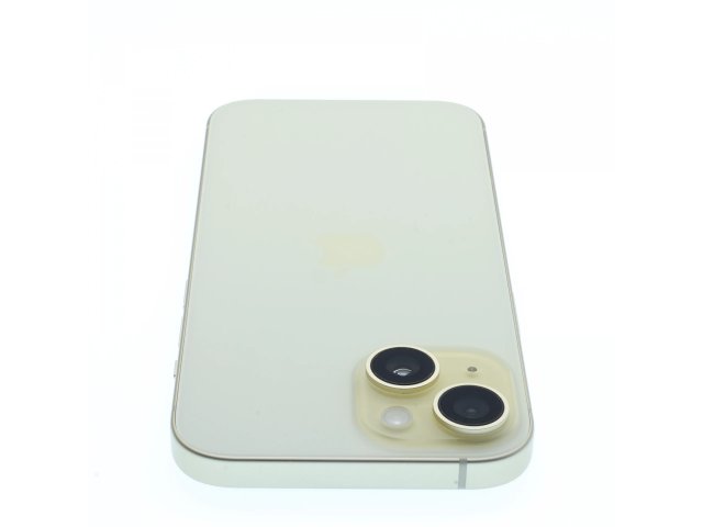 !! 1 ÉV GARANCIA !! Apple iPhone 15 256 GB Yellow 100%